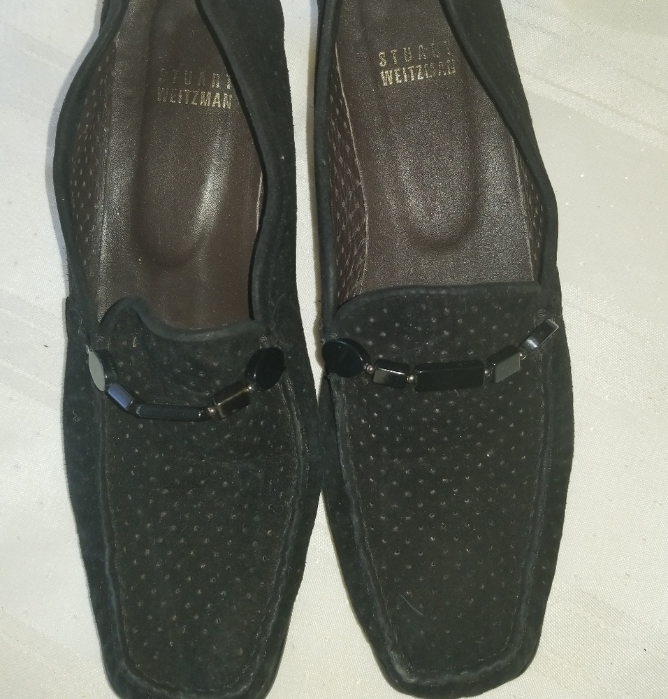 *PRE LOVED* Stuart Weitzman Suede Leather Loafers